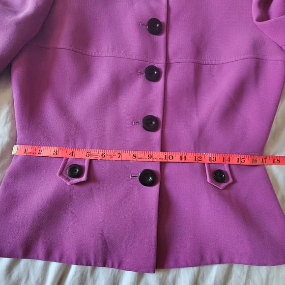 Magenta Tahari Blazer Jacket (size 8) - Picture 11 of 12